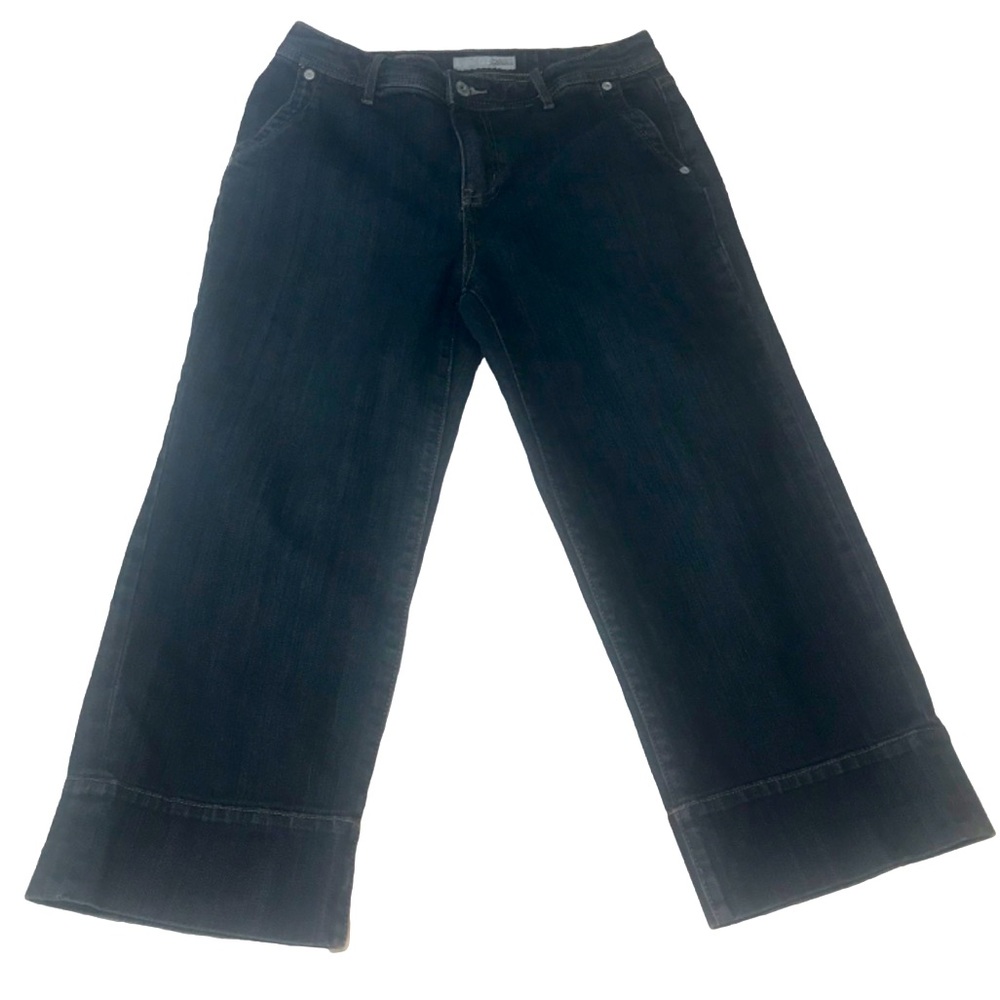 Chico’s Platinum crop jeans denim pants